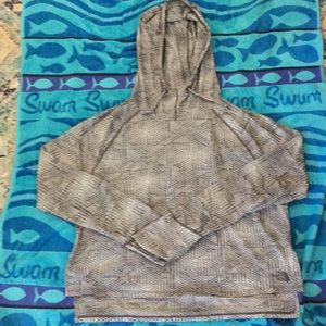 The North Face exercise hoodie
